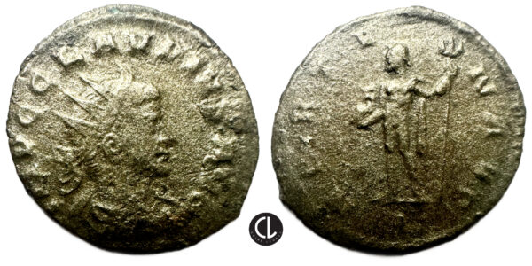 Claudius II Gothicus, BI Antoninianus, Antioch Mint, 269-270 AD - Neptune