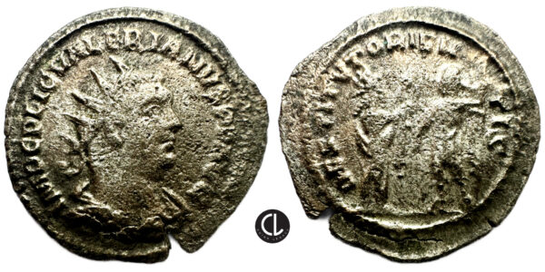 Valerian I, BI Antoninianus, Samosata Mint, AD 255-256 - Orient - RRR