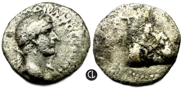 Cappadocia, Caesarea-Eusebia, Hadrian, AR Hemidrachm, RY 4 = 119/20 AD - Mt. Argaios