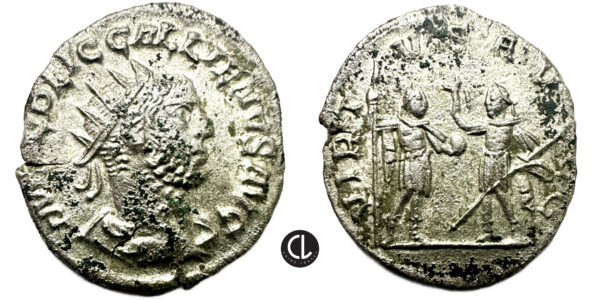 Gallienus, BI Antoninianus, Samosata, 255-256 AD