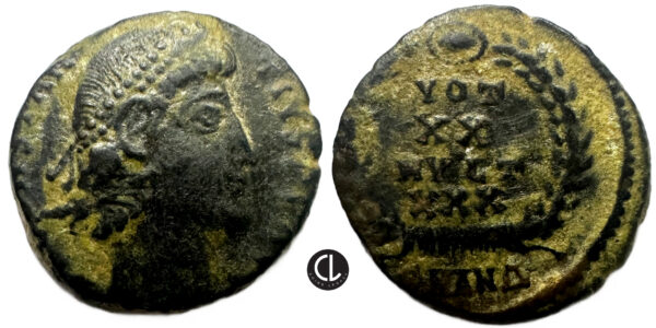 Constantius II, AE Follis, Antioch Mint, 337-361 AD