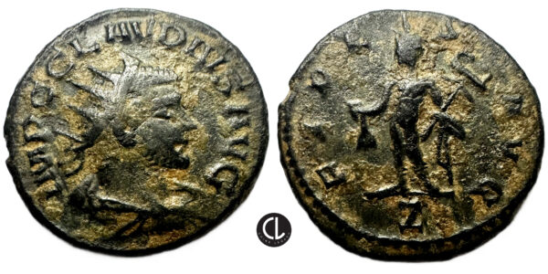 Claudius II Gothicus, BI Antoninianus, Antioch Mint, 268-269 AD - Mercury