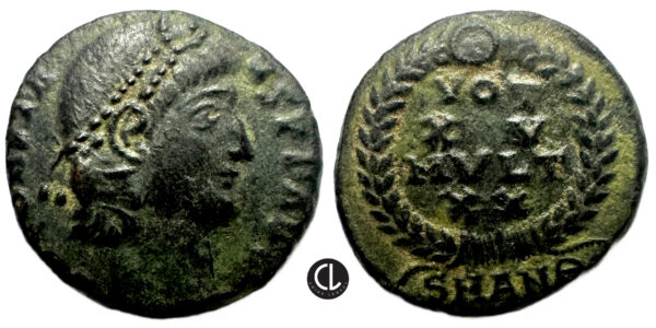 Constans, AE Follis, Antioch Mint, 347-348 AD