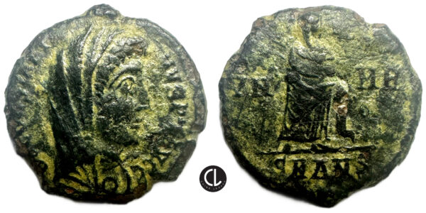 Divus Constantine I 'the Great', AE Follis, Antioch Mint, 347-348 AD