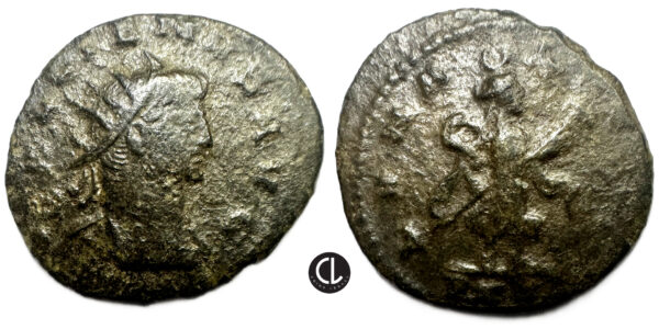 Roman Imperial, Gallienus, BI Antoninianus (billon, 3g, 20mm), Antioch Mint, 267 AD