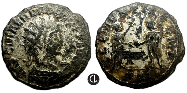 Roman Imperial, Probus, BI Antonianian, Antioch Mint (billon, 2.8g, 21mm), 276-282 AD