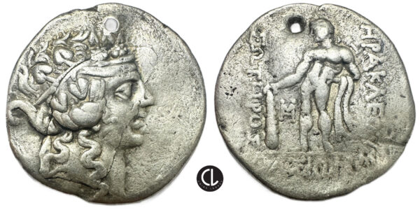 Islands Off Thrace. Thasos, AR Tetradrachm (silver, 15.6g, 33mm), circa 160-100 BC