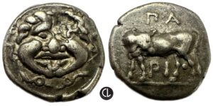 Greek, Mysia, Parion, AR Hemidrachm (silver, 2.34g, 14mm), circa 4th century BC