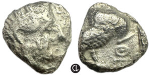 The Sabaeans, AR Drachm, Imitating Athenian Issue, circa 320-300 BC