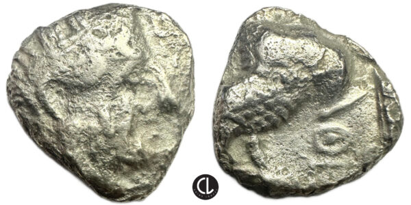 The Sabaeans, AR Drachm, Imitating Athenian Issue, circa 320-300 BC